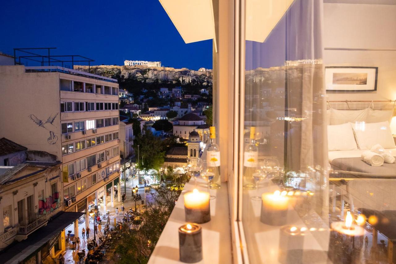 Acrolights By Night Apartamento Atenas Exterior foto